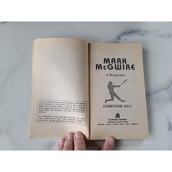 Mark McGuire A Biography By Jonathan Hall Paperback - Picture 3 of 10